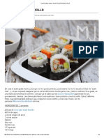 Las Recetas de Mj_ Sushi California Rolls