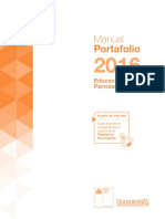 Manual Portafolio Educ Parvularia 2016