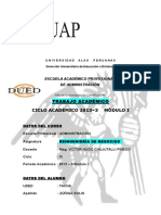 Trabajo de Reingenieria de Negocios Zuñiga Solis