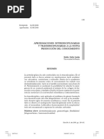 Aproximaciones Interdisciplinarias Y Transdisciplinarias
