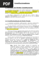 Aula 1 - Constitucionalismo