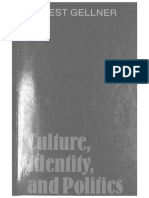 Ernest Gellner Culture, Identity, and Politics 1987