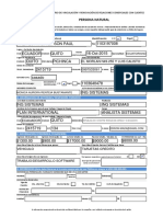 Formulario de Vinculacion - Cliente Natural 2015 PDF