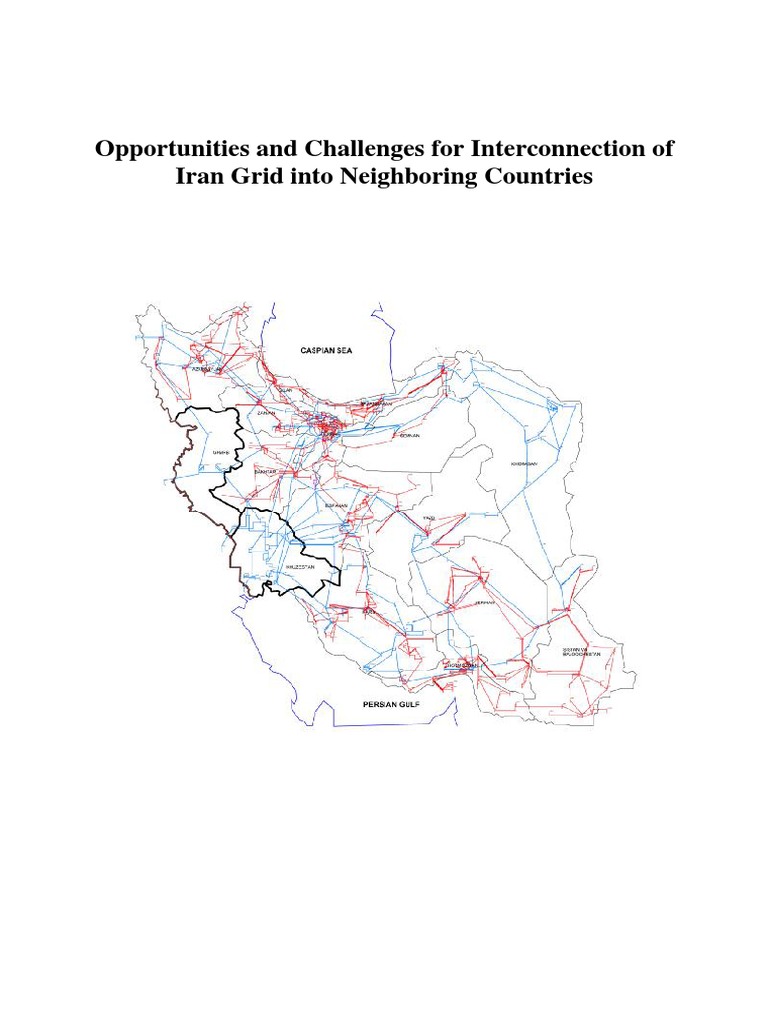 Opportunities and Challenges for Interconnection of Iran Grid Into