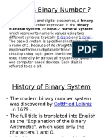 What Is Binary Number ?: Number Is A Number Expressed in The Binary Numeral System, or Base-2 Numeral System