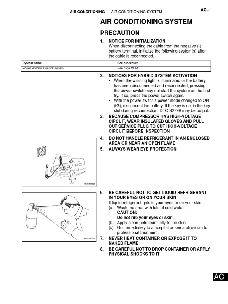 How work Air Conditioning Sistem on Hybrid vehicle Air Conditioning
