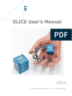 SLICE User's Manual, Version 1.0g