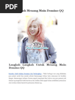 Download Tips Ampuh Menang Main Domino QQ by pokerindonesiaonline SN318448307 doc pdf