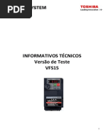 Apostila de Informativos Tecnicos Inversor VFS15