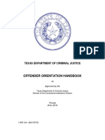 Offender Orientation Handbook English