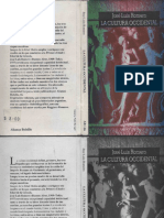 La Cultura Occidental Jose Luis Romero Alianza Editorial 1994 PDF