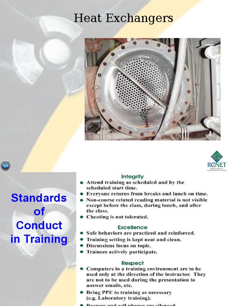 Heat Exchangers (1) REPAIR Heat Transfer Heat Exchanger