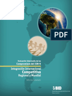 Integracion Internacional Competiviva Regional y Mundial