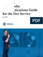 Voice Radio Communications Guide for the Fire Service