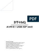 Manual Dt-Hiq Avr-51 Usb Isp Mkii Rev1