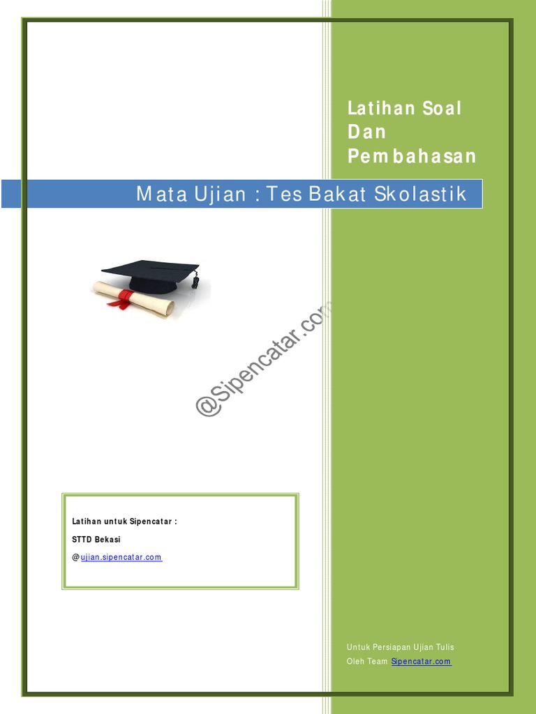 Latihan sipencatar sttd bekasi pdf