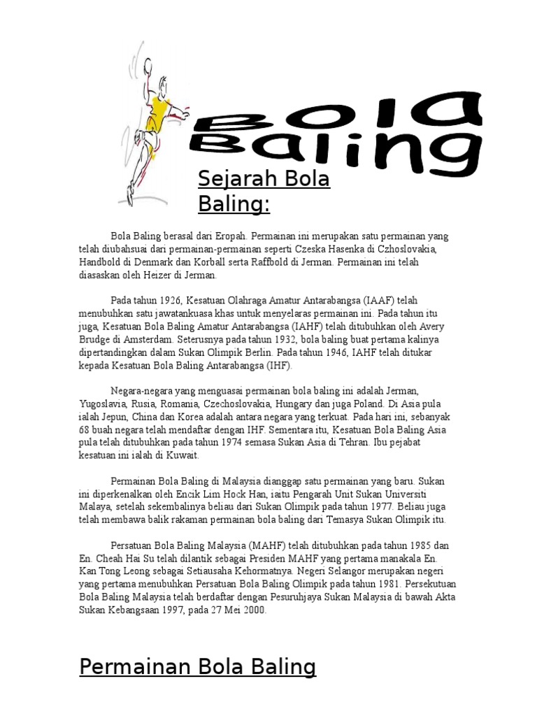 Bola Baling  PDF