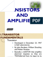 Transistors and Amplifiers