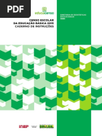 Caderno de Instruções do Censo Escolar