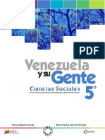 Ciencias Sociales Venezuela y Su Gente
