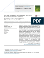 The Role of Biomass and Bioenergy in A Future Bioeconomy:policies and Facts