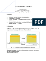 Foundation Settlement