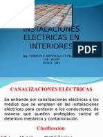 instalaciones en interiores- Entudados y Cajas