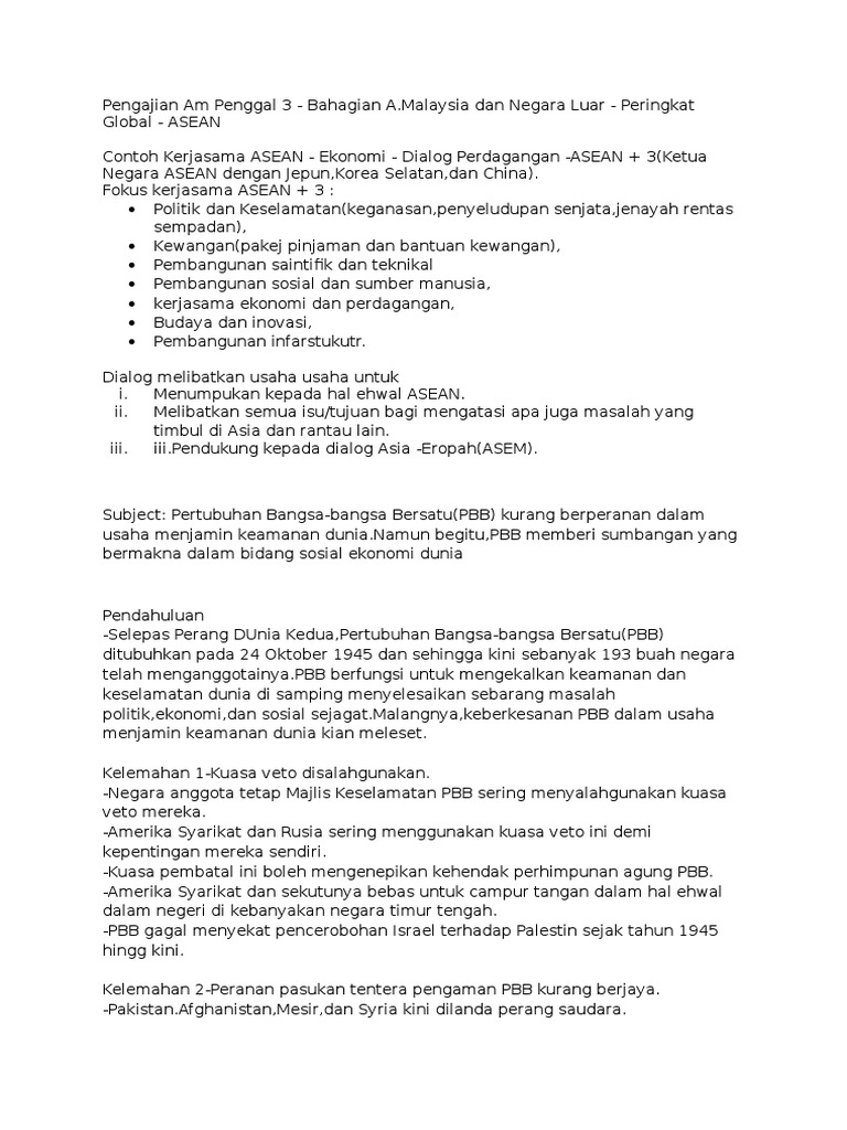 Pengajian Am Penggal 3 Pdf