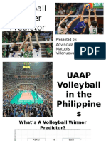 UAAP Volleyball Winner Predictor