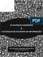 Anais Xi Coloquio Habermas e II Coloquio de Filosofia Da Informacao
