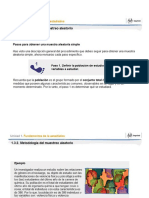 1.3.2 Metodologia de Muestreo