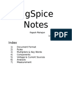 NgSpice Notes