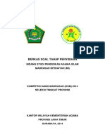 Soal KSM Propinsi 2014 Mi Pai Penyisihan PDF