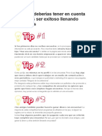 Tips Que Deberías Tener en Cuenta Si Quieres Ser Exitoso Llenando Encuestas