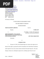 Harmon Johnson Lawsuit