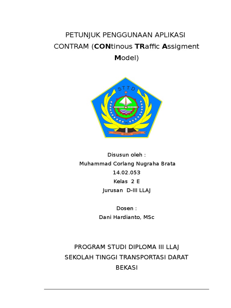 Panduan Penggunaan Aplikasi Contram | PDF | Komputer