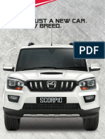 Mahindra Scorpio Brochure PDF