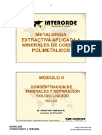 Balance de Masa de Flotacion PDF