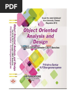 Object Oriented Analysis and Design For R-2013 by Krishna Sankar P., Shangaranarayanee N.P.