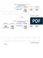 Schedule in Duty HRM