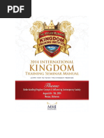 Download 2014 Kingdom Training Seminar Manual by Dawson Ellison SN318494816 doc pdf