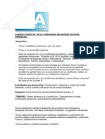 Requisitos Agente Forestal