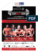Dubai Muscle Show - GNC Middle East Proposal PDF