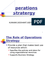 Operatons Strategy