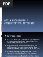 8251A USART - Programmable Communication Interface