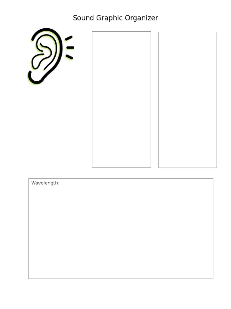 Sound Graphic Organizer | PDF