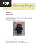 Paddington Bear Pattern