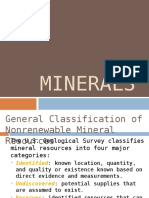 Mineral Resources1