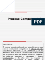 DER - proc.CONSTITUC. Proceso Competencial