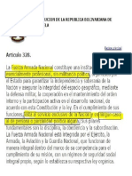 Articulo 328 constucion Venezuela